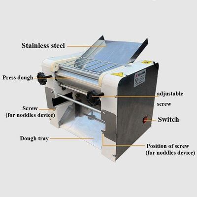 Desktop Dough Kneading Press Machine Snack Making Equipment For Flour Mill