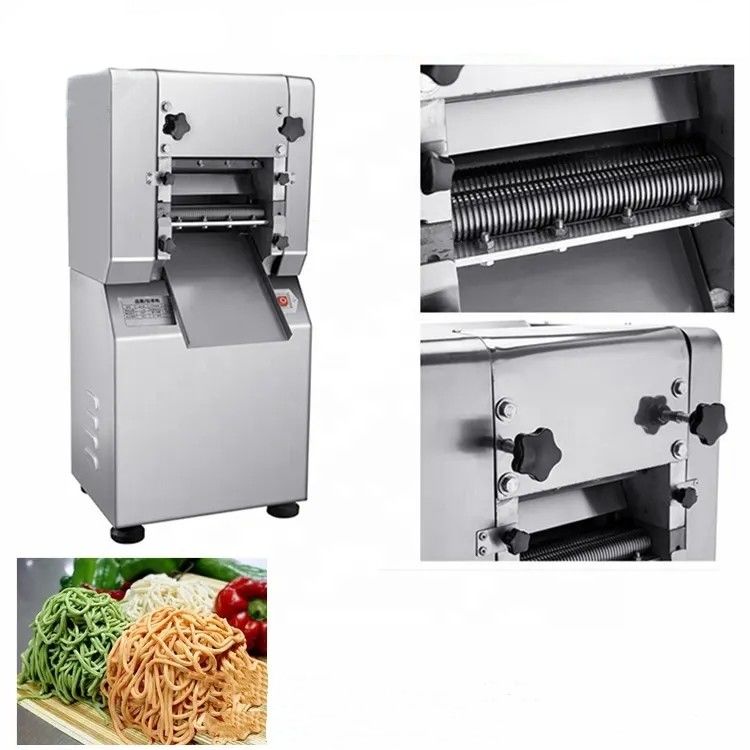 Нержавеющая сталь Noodle Maker Машина резки регулируемая толщина тесто свежая макароны для кухонного инструмента
