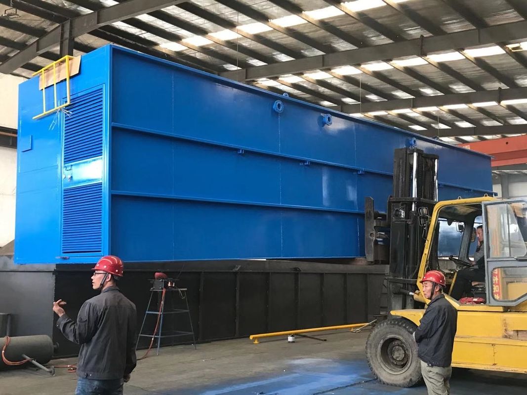 Контейнеры компактные Mbr малый промышленный пакет упакованные очистные сооружения для сточных вод муниципальное очистное оборудование